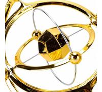 Yanmis Orbit Perpetual Motion Pendulum Desk Toy Perpetual Motion Machine Kinetic Sculpture Desktop Decor for Home Office Science Gift