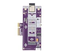 Yanmis PCIe 5.0 to M.2 NVMe Adapter Card, 128Gbps High Speed Data Transfer with Remote Startup Wake Up Function, for Desktop PC Gaming and Server Users