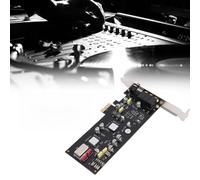 Yanmis PCIE Sound Card, with ES9018K2M DAC HiFi Internal Sound Card for Android Support SSS1700 Fiber Optic Coaxial Digital 100dB Signal to Noise Ratio