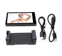 Yanmis Phone Vlog Selfie Monitor Screen, 3.97 Inch Magnetic WiFi Wireless Rear Camera Monitor with Clamp for Selfie Vlog Live Stream, 3 Levels Brightness