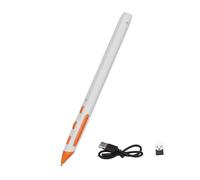 Yanmis Pocket Ergonomic Pen Mouse, Vertical Mouse DPI 800 1200 1600 Adjustable, Dual Mode 2.4G Bluetooth Support for 7 8 10 11, for OS X 10.13 and Above Laptop PC Tablet Phone (White)