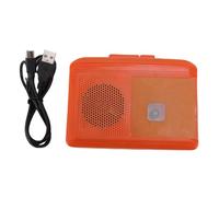 Yanmis Portable Cassette Player, Multifunctional Tape Player with Built in Speaker and 3.5mm Headphone Jack, Fast Forward Rewind, USB C Power Supply for Study Work Life