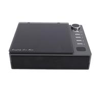 Yanmis Portable CD Player Bluetooth Desktop Wireless Speaker FM Radio with Remote, Dual Connectivity CD Music Player for Home, Enhanced Sound Quality Type-C Battery (Black)