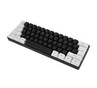 Yanmis Portable Mechanical Gaming Keyboard, LED Backlit Compact 61 Keys Small Wired Keyboard with Multi RGB Modes Compatible with for 98 NT 2000, for OS X Laptop PC (Black)