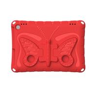 Yanmis Protective Case for Fire HD10 2021/2023 Shockproof EVA Foam Rotating Handle Design for Easy Viewing and Grip (Red)