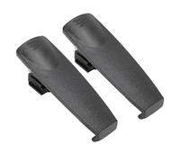 Yanmis Radio Belt Clip Heavy Duty Plastic, Black, 2 Pack, Sturdy Clip for SEPURA STP8000/STP8038/STP8035/STP8040/STP9000 Series Ham Radio