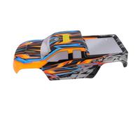 Yanmis RC Car Body Shell Universal Orange Blue PVC Replacement Cover for 1/10 RC Vehicles Modifications