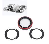 Yanmis Red 1/4 Black Mist Lens Filter for NEO Drone, Optical Glass Lens Filter Set with Storage Box, Drone Camera Lens Filter Accessories, Magnetic Absorption