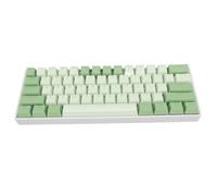 Yanmis RGB Multi Coloring Modes, USB C Wired 61 Key Mechanical Keyboard with Detachable Cable, Compact Layout, Blue Switch for Office, Gaming Use