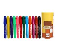 Yanmis Rotating Washable Crayons, 24 Colors with Pen Drum (12 Colors) | Eco-Friendly Wax Material, Twist-Up Design for Kids Drawing, Graffiti and Painting
