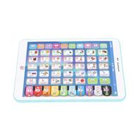 Yanmis Russian Learning Tablet for Kids, Interactive Russian Alphabet Learning Pad with Letters & Words, Battery Powered Educational Machine, Portable Toddler Tablet