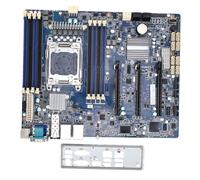 Yanmis Server Motherboard, LGA 2011 for E5-1600 2600 Series with 10Gb SFP+ 2 Gigabit Ports 14 SATA Drives 8x DDR3 ECC Memory PCIe 3.0