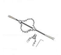 Yanmis Sewer Descaling Chain for 16mm Spring, Flexible Shaft Drain Cleaning Tool Compatible with 50-200mm Pipes, Single and Double Chain Dredging Clog Remover for Sinks & Showers, Drill