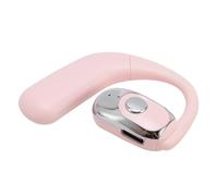 Yanmis Single Ear Bluetooth Earpiece with 180° Rotatable Earhook, Noise Cancelling Sports Headphones Over the Ear, Wireless Earbud for Running Workout Driving Business, Bluetooth 5.4 (Pink)