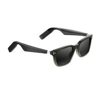 Yanmis Smart AI Glasses, with Real Time Translation Blue Light Blocking Computer Glasses Bluetooth 5.3 with F13 Speakers for Travel Cycling Running Office (Dark Green)