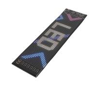 Yanmis Smart APP Control Flexible LED Car Sign, 13.7x4.0in Programmable Scrolling LED Panel, Bluetooth Custom Text Pattern Animation IP65 RGB Light Display for Car