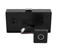 Yanmis Smart Fingerprint Cabinet Lock, APP Unlock Electronic Drawer Lock with Auto Relock 20 Fingerprints, for Wooden File Drawer Wardrobe Home Office