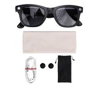 Yanmis Smart Glasses, Bluetooth AI Translator Sunglasses with 2MP Camera, Speakers, Music Calling, 32G Memory, IP65 Dusts Water Proof