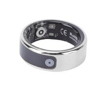 Yanmis Smart Ring, HD Color Screen Touch Fitness Tracker with Step Counting Sleep Monitoring Call Notifications, for Women Men IOS Compatible (Size 11(ID 20.6mm / 0.81in C 64.6mm / 2.54in))