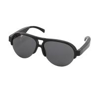 Yanmis Translator Smart Glasses, 137 Languages Bluetooth Open Ear Translation Device, Touch Control, Music Calling Smart Translator Sunglasses for Travel, Built in Mic and Speaker