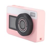 Yanmis Underwater Camera, IP68 Rain Proof 48MP 18X Zoom Dual Screen Underwater Video Camera, with Front Rear Screens for Diving Snorkeling (Roseate)