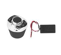Yanmis Universal Wireless Steering Wheel Control Button, Cup Shape | Abs Car Audio Remote Control with Backlight, for Video Navigation System, 7 User Defined Functions