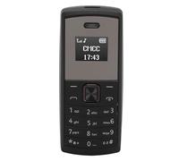 Yanmis Unlocked Senior Cellphone, 2G Tiny Phone for Elderly, GSM 2G Dual SIM Card Mobile Phone, with Voice Changer Feature, 2 in 1 Miniature Cell Phone for Seniors (Black)