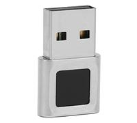 Yanmis USB Fingerprint Reader, 360 Degree Touch Fast Matching High Sensitivity Hello Fingerprint Reader with Zinc Alloy Material, for Wins 10 Wins 11 Laptop Computer