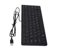 Yanmis USB Wired Russian Keyboard, 78 Key RGB Backlit