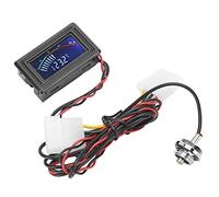 Yanmis Water Cooling Thermometer G1/4 Thread Digital Display Temperature Gauge for Computer Watercooled Equipment, 50-110°F Range, Small Size Lightweight, Strict Quality Control