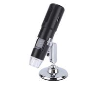 Yanmis Wireless Digital Microscope, 50X to 1000X Magnification Wi Fi Portable Handheld Microscopes with Adjustable Stand, HD Magnifying Glass with 8 LED Light for PC Phone Tablet