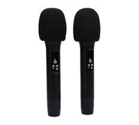 Yanmis Wireless Karaoke Microphones, Dual UHF Cordless Handheld Mic System with Bluetooth Rechargeable and Digital Signal Processing for Karaoke Singing Party