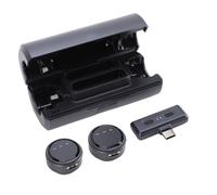 Yanmis Wireless Lavalier Microphone, Advanced Noise Reduction Lapel Mic with Built in Reverb for Live Streaming Recording Outdoor Short Videos