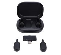 Yanmis Wireless Lavalier Microphone Compatible with Smartphone, Up to 6 Hours of Battery Life on a Single Charge, Noise Cancellation Mini Microphone for Vlog, Interviews