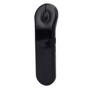 Yanmis Wireless Presenter Remote, Rechargeable 2.4G Bluetooth Presentation Clicker with Touchpad, for PC Laptop (Black)