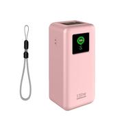 YANMONGI Case for UGREEN Nexode Power Bank 20000mAh 130W Portable Charger,Soft Skin Silicone Case Cover,Full Protective Case for -Pink