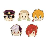 Yannasa Hanako-kun Brooch Anime Toilet-bound Hanako kun Yashiro Nene Coaplay Pins Jewerly, M, Alloy Steel, no gemstone