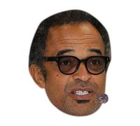 Yannick Noah Celebrity Mask, Flat Card Face, Fancy Dress Mask