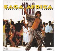 Yannick Noah - Saga Africa (1991) / Vinyl single [Vinyl-Single 7'']