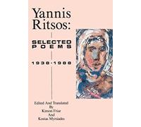 Yannis Ritsos: Selected Poems 1938-1988: 0006 (New American Translations)