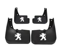 YannnnV12 4pcs Car Mudflaps,For Peugeot 3008 2016 2017 2018 2019 2020 with Emblems Logo Splash Guards Car Fenders Mudguards Guards Tire Mudflaps Front Rear Rubber Splash Car Accessorie,B
