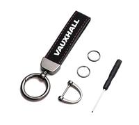 YannnnV12 Car Keychain Badge Emblem For Vauxhall Opel Corsa D Astra G GTC J H Vectra,Car Emblem Keychain Auto Styling Key Ring Accessories,A-Black
