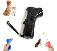 Yanobia Cat Treat Guns Shooter, Pet Treat Launchers for Cat Dog, Interactive Snack Shooter and Food Catapult, Handheld Pet Feeding Toys for Dog Exercise Training (Black)