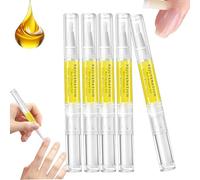 Yanobia Rejuvenation Nail Growth Oil, 5Pcs, Promotes Rapid Growth, Strengthens Weak Nails, Moisturizes & Nourishes, Safe, Convenient Application