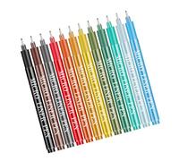 YANPINGJIA 12Pcs Multicolor Sketching Pens 0.5mm Fine Tip Art Marker Waterproof Colorful Drawing Pen for Artists Illustrations Supplies