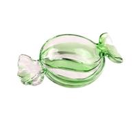 YANPINGJIA Christmas Platter Dish, Colorful Glasses Candy Decorative Serving Tray Dinnerware Tray for Home Decors Dishwasher Safe