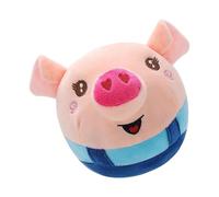 YANPINGJIA Interactive Bouncing Piggy Dog Toy Vibrating Plush for and Dogs with Sound and Shake Rechargeable Plush Dog