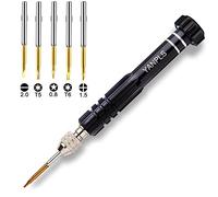 YANPLS Small Watch Eyeglass Screwdriver Set， Micro Precision Eyeglass Repair Screwdriver Kit Small Screwdriver Set for Electronics、Sunglasses、Jewelry（black）