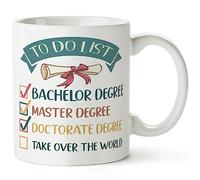 Yanprint PhD Mug, Doctor Graduation Gifts, Doctorate Degree New Phd Tea Cup 11OZ