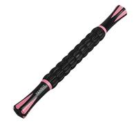 YANSYI Professional 9-Roller Deep Tissue Massage Stick - Portable Muscle Recovery Roller for Athletes, Relieves Post-Workout Soreness & Leg/Back Pain - Portable Physio Tool (Pink)
